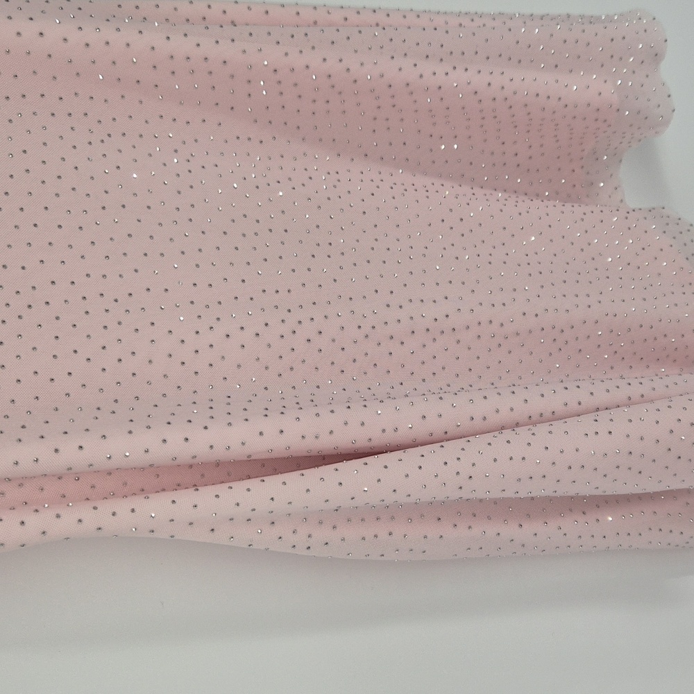 Windsor Baby Pink Sparkling Perfection Rhinestone A-Line Mini Dress - Picture 5 of 12